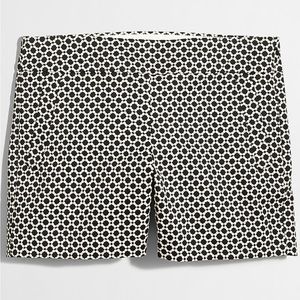 J CREW City Fit Stretch Chino in Black Geo - Size 6